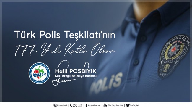 Başkan Posbıyık, Polis Haftasını kutladı