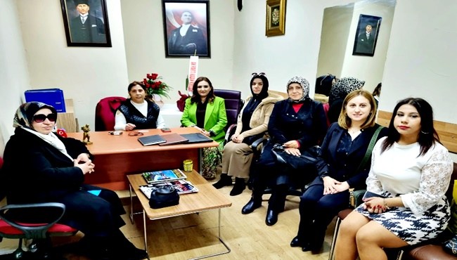 AK Parti il ve ilçe kadın kollarından, "Romanlar Günü" ziyareti