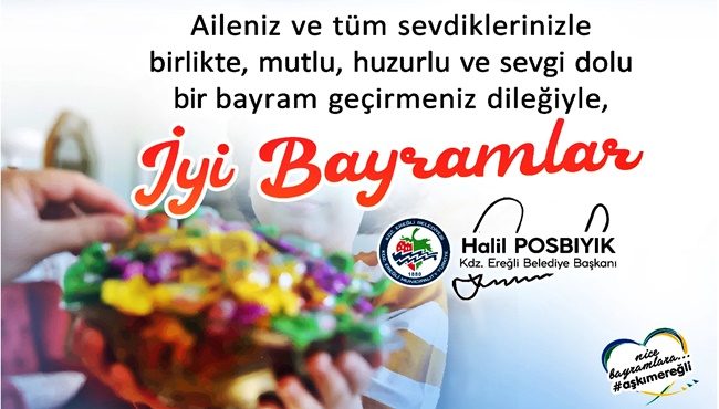 Kdz. Ereğli Belediye Başkanı Halil Posbıyık